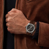 Breitling Premier Automatic 40mm Grey Dial Brown Leather Strap Watch for Men - A37340351B1P2 Buy Now By Breitling