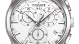 Tissot Couturier Chronograph White Dial Brown Leather Strap Watch For Men - T035.617.16.031.00 Buy Now By Tissot