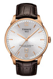 Tissot Chemin Des Tourelles Powermatic 80 Silver Dial Brown Leather Strap Watch For Men - T099.407.36.037.00 Buy Now By Tissot