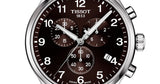 Tissot T Sport Chrono XL Classic Brown Dial Brown Leather Strap Watch For Men - T116.617.16.297.00 Buy Now By Tissot