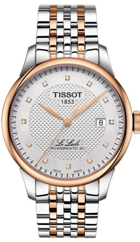 Tissot Le Locle Automatic Cosc Silver Dial Two Tone Steel Strap Watch For Men - T006.407.22.036.00 Buy Now By Tissot