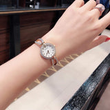 Bulova Crystal Collection Mother of Pearl Dial Gold Steel Strap Watch for Women - 98L225 Buy Now By Bulova