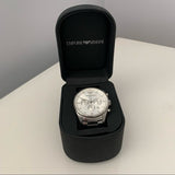 Emporio Armani Sportivo Chronograph Silver Dial Silver Steel Strap Watch For Men - AR5963 Buy Now By Emporio Armani