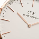 Daniel Wellington Classic South Hampton White Dial Two Tone Nylon Strap Watch For Women - DW00100034 Buy Now By Daniel Wellington