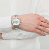 Maserati Competizione Chronograph White Dial Silver Steel Strap Watch For Men - R8853100017 Buy Now By Maserati