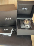 Hugo Boss Ikon Black Dial Black Steel Strap Watch for Men - 1513278 Buy Now By Hugo Boss