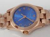 Marc Jacobs Henry Dinky Blue Dial Rose Gold Steel Strap Watch for Women - MBM3204 Buy Now By Marc Jacobs