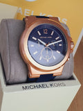 Michael Kors Dylan Blue Dial Blue Rubber Strap Watch for Men - MK8295 Buy Now By Michael Kors