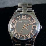 Marc Jacobs Henry Skeleton Black Dial Black Steel Strap Watch for Women - MBM3254 Buy Now By Marc Jacobs