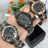 Marc Jacobs Blade Chronograph Black Dial Black Steel Strap Watch for Women - MBM3103 Buy Now By Marc Jacobs