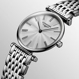 Longines La Grande Classique De Longines Silver Dial Silver Steel Strap Watch for Women - L4.755.4.72.6 Buy Now By Longines