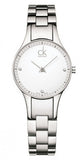 Calvin Klein Simplicity White Dial Silver Steel Strap Watch for Women - K4323101 Buy Now By Calvin Klein