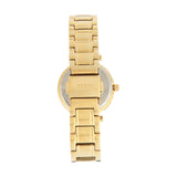 Guess Park Ave South Analog White Dial Gold Steel Strap Watch For Women - W0767L2 Buy Now By Guess