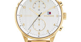 Tommy Hilfiger Chase Quartz White Dial Gold Steel Strap Watch for Men - 1791576 Buy Now By Tommy Hilfiger