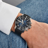 Tissot Seastar 1000 Powermatic 80 Blue Dial Black Rubber Strap Watch For Men - T120.407.17.041.00 Buy Now By Tissot