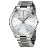 Michael Kors Slim Runway Silver Dial Silver Stainless Steel Strap Watch for Women - MK3178 Buy Now By Michael Kors