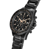 Maserati SFIDA Chronograph Black Dial Black Steel Strap Watch For Men - R8873640011 Buy Now By Maserati