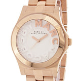 Marc Jacobs Rivera White Dial Rose Gold Steel Strap Watch for Women - MBM3135 Buy Now By Marc Jacobs
