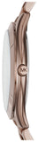 Michael Kors Runway Quartz Brown Dial Brown Steel Strap Watch For Women - MK3418 Buy Now By Michael Kors