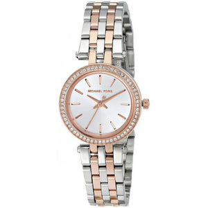 Michael Kors Darci Silver Dial Two Tone Steel Strap Watch for Women - MK3298 Buy Now By Michael Kors