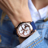 Guess G Twist White Dial Blue Silicone Strap Watch For Women - W0911L6 Buy Now By Guess