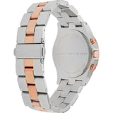 Marc Jacobs Henry Chronograph Silver Dial Two Tone Steel Strap Watch for Women - MBM3106 Buy Now By Marc Jacobs