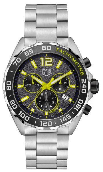 Tag Heuer Formula 1 Chronograph Grey Dial Silver Steel Strap Watch for Men - CAZ101AG.BA0842 Buy Now By Tag Heuer