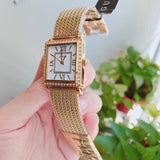 Guess White Dial Gold Mesh Bracelet Watch For Women - W0826L2 Buy Now By Guess