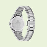 Gucci G Timeless Quartz Gold Dial Silver Steel Strap Watch for Women - YA1265035 Buy Now By Gucci