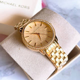 Michael Kors Argyle Glitz Rose Gold Dial Rose Gold Steel Strap Watch For Women - MK3120 Buy Now By Michael Kors