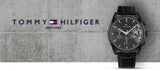 Tommy Hilfiger Baker Chronograph Black Dial Black Leather Strap Watch For Men - 1710452 Buy Now By Tommy Hilfiger