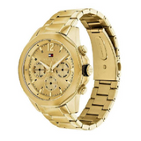 Tommy Hilfiger Lars Chronograph Gold Dial Gold Steel Strap Watch For Men - 1792060 Buy Now By Tommy Hilfiger