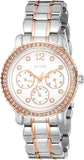 Guess Enchanting Diamonds Silver Dial Two Tone Steel Strap Watch for Women - W0305L3 Buy Now By Guess