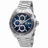 Tag Heuer Formula 1 Automatic Chronograph Blue Dial Silver Strap Watch for Men - CAZ2015.BA0876 Buy Now By Tag Heuer