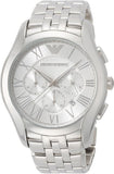 Emporio Armani Velente Chronograph Quartz Silver Dial Silver Steel Strap Watch For Men - AR1702 Buy Now By Emporio Armani