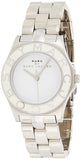 Marc Jacobs Blade White Dial Silver Steel Strap Watch for Women - MBM3048 Buy Now By Marc Jacobs