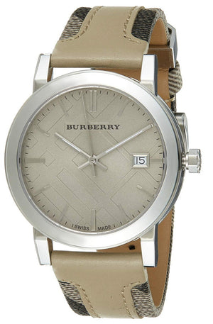 Burberry The City Beige Dial Tan Leather Strap Watch for Women - BU9021 Buy Now By Burberry
