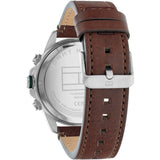 Tommy Hilfiger Lars Chronograph Green Dial Brown Leather Strap Watch For Men - 1792064 Buy Now By Tommy Hilfiger