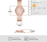 Michael Kors Mini Camille Multifunction Rose Gold Dial Rose Gold Steel Strap Watch For Women - MK7273 Buy Now By Michael Kors