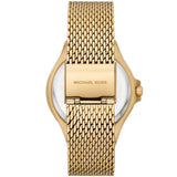 Michael Kors Lennox Three-Hand Gold Dial Gold Mesh Bracelet Watch For Women - MK7335 Buy Now By Michael Kors