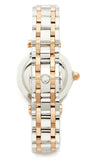 Tory Burch Classic T White Dial Two Tone Steel Strap Watch for Women - TBW9011 Buy Now By Tory Burch