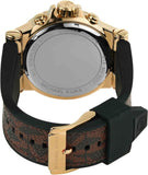 Michael Kors Dylan Chronograph Black Dial Brown Rubber Strap Watch For Men - MK8904 Buy Now By Michael Kors