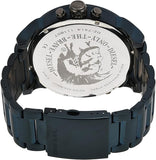 Diesel Daddy 2.0 Chronograph Grey Dial Blue Steel Strap Watch For Men - DZ7414 Buy Now By Diesel