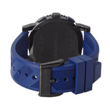 Burberry The City Sport Chronograph Black Dial Blue Rubber Strap Watch For Men - BU9807 Buy Now By Burberry