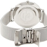 Daniel Wellington Petite Sterling Quartz White Dial Silver Mesh Bracelet Watch For Men - DW00100306 Buy Now By Daniel Wellington