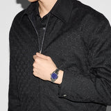 Gucci G Timeless Quartz Blue Dial Silver Steel Strap Watch for Women - YA1265043 Buy Now By Gucci