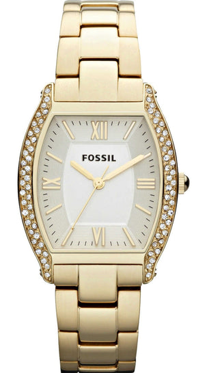 Fossil Wallace Gold Tone Dial Gold Steel Strap Watch for Women - ES3176 Buy Now By Fossil
