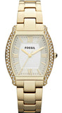 Fossil Wallace Gold Tone Dial Gold Steel Strap Watch for Women - ES3176 Buy Now By Fossil