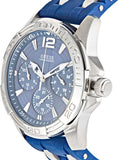 Guess Oasis Multifunction Blue Dial Two Tone Steel Strap Watch for Men- W0366G2 Buy Now By Guess