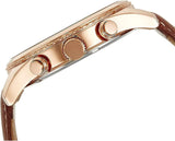 Guess Persuit Chronograph Blue Dial Brown Leather Strap Watch for Men - W0500G1 Buy Now By Guess